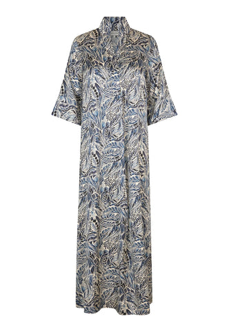 HelgaDea long silk dress, SS25, Delamere