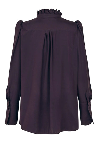 RobertaDea Silk blouse AW26, Berry Wine