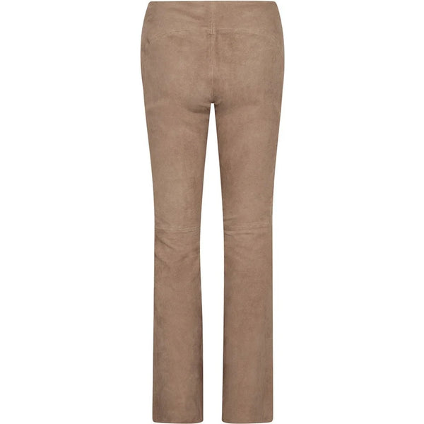 Ava Suede pants, AW26, Dusty Taupe