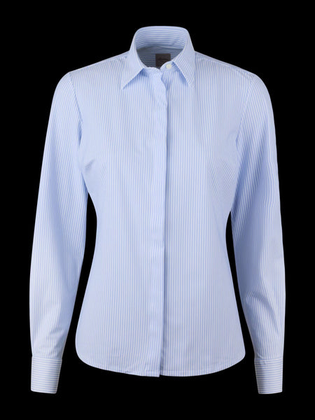 Jersey shirt, white/blue striped