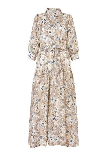 Palmadea linen dress, Petite fleur