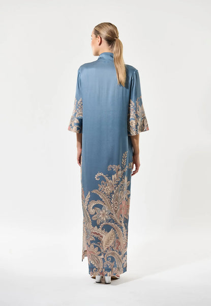 HelgaDea long silk dress, AW25, Eiko