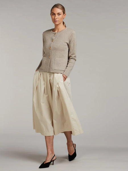 Stina cardi SS/26, gold, Beige