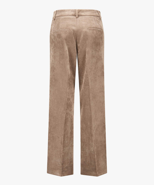Cambio Amelie fløjlsbuks AW/26, Taupe