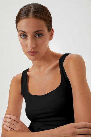 Gug Tank Top, SS25, Black