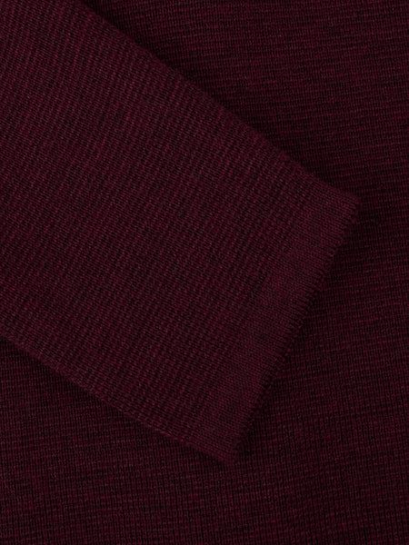 Stina cardi AW/26, bourgogne