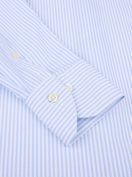 Jersey shirt, white/blue striped