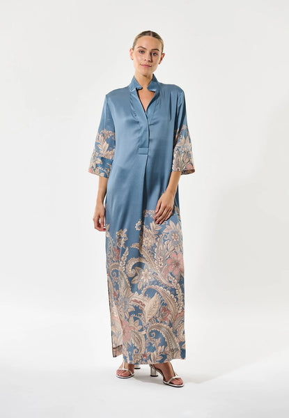 HelgaDea long silk dress, AW25, Eiko