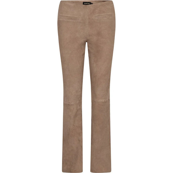 Ava Suede pants, AW26, Dusty Taupe