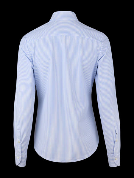 Jersey shirt, white/blue striped