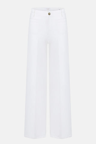 Tess wide leg jeans, SS25, White