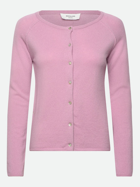 Rosemunde cardi, dawn pink