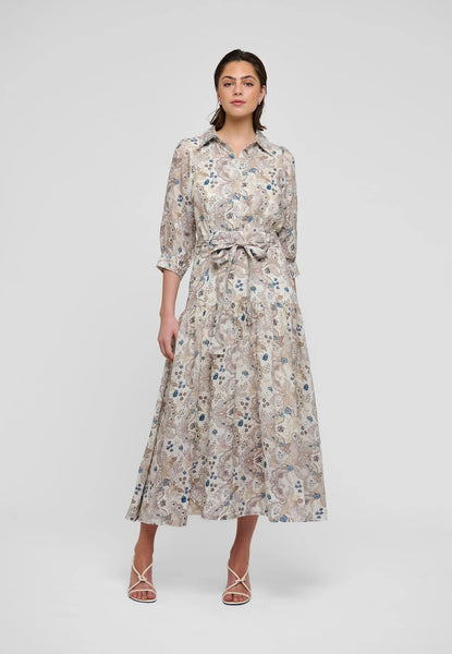 Palmadea linen dress, Petite fleur