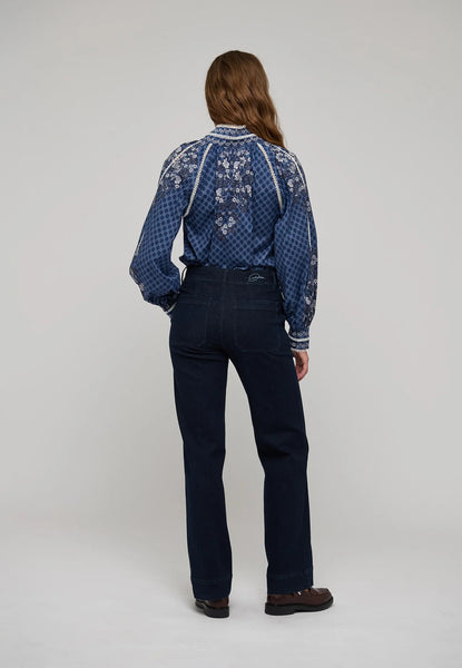 MoniaDea blouse, Kudibelle print AW26