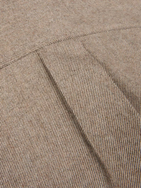 Siri flannel shirt, AW26, beige melange