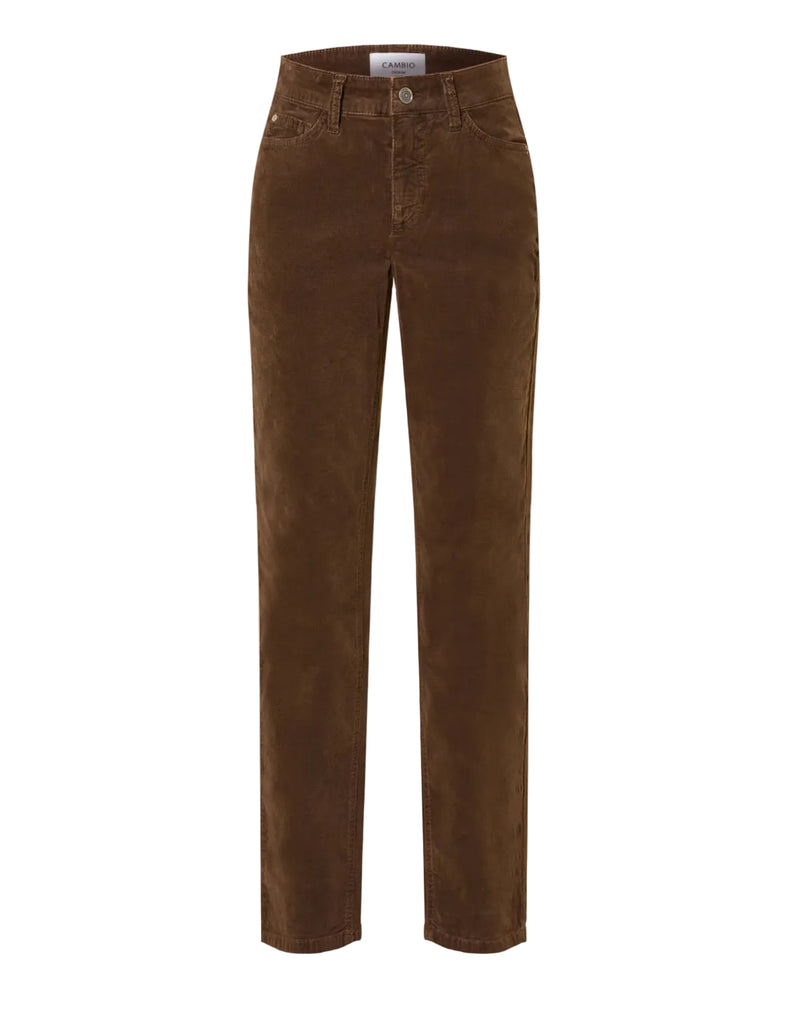 Piper cropped velour, AW26, cacao