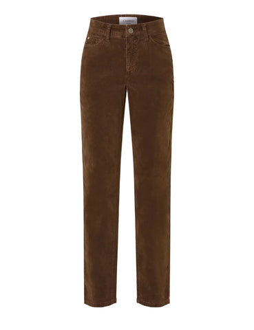 Piper cropped velour, AW26, cacao