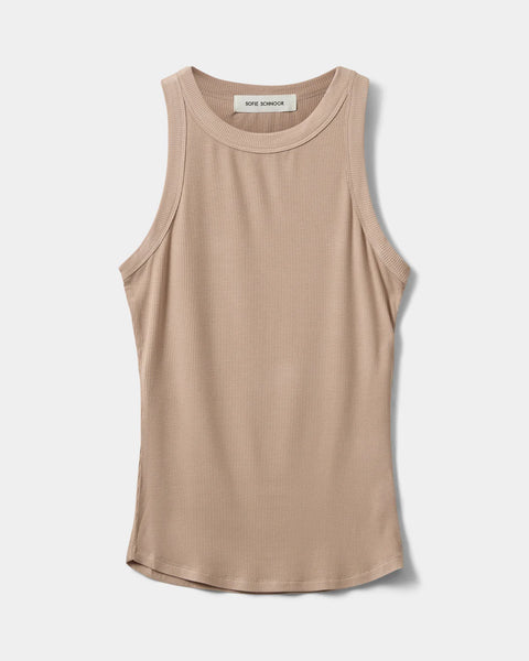 SS basic top, Julie, Nude