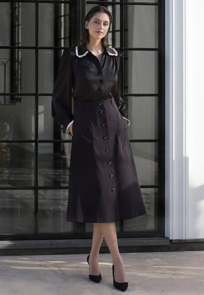 UmaDea silk shirt AW25