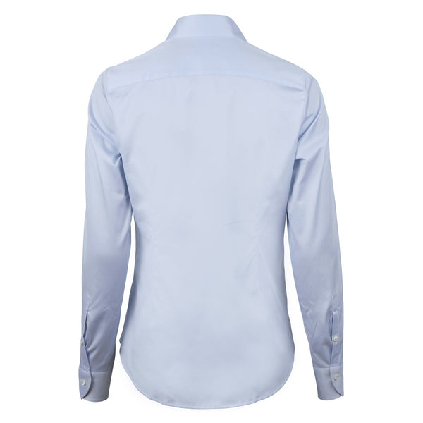 Stenströms feminin basic skjorte Lyseblå